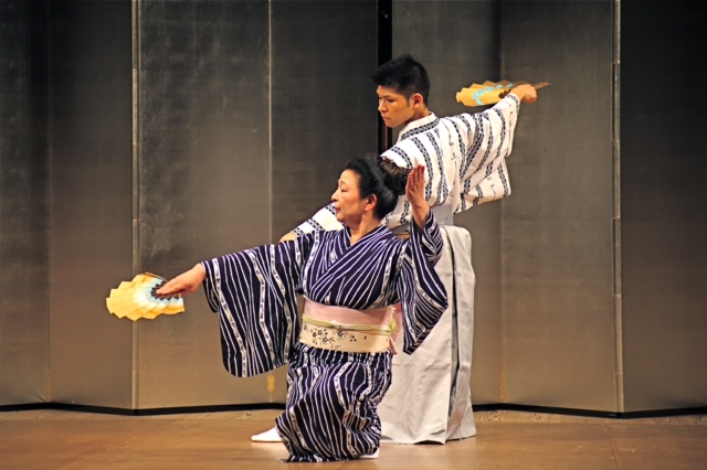 日本舞踊教室の時間